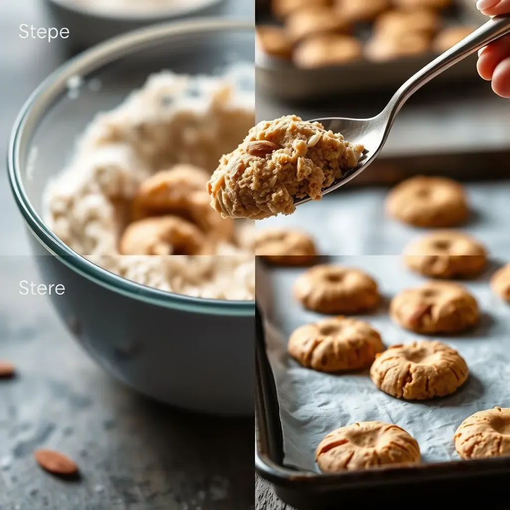 Baking Low Fat Almond Cookies: StepbyStep