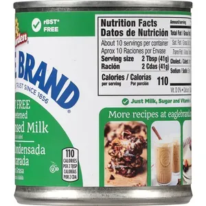 Breaking Down the Nutrition of Fat Free Sweetened Condensed Milk