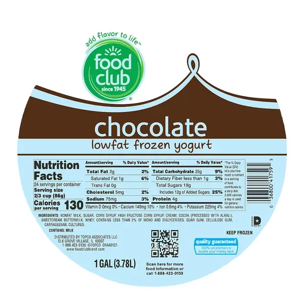 Revealing the calories in low fat frozen yogurt facts