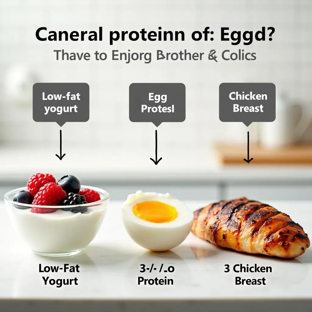 Comparing Protein Levels: Low Fat Yogurt vs. Other Protein Sources