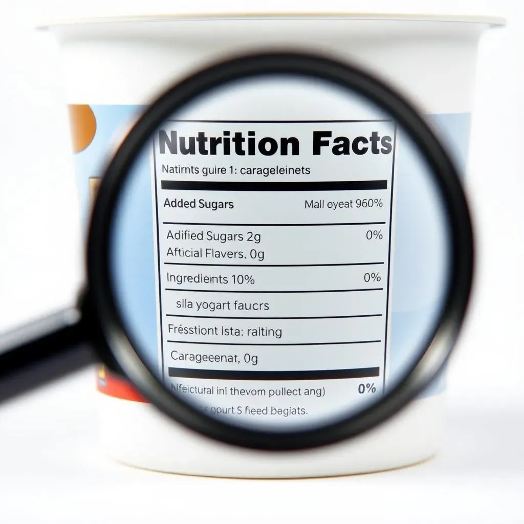 Decoding Yogurt Labels: Sugar, Additives, and Nutritional Value