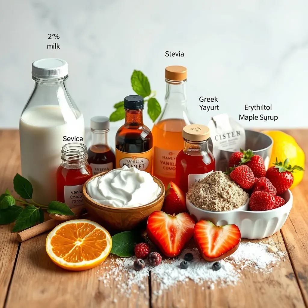 Essential Ingredients for Low Fat Ice Cream Success