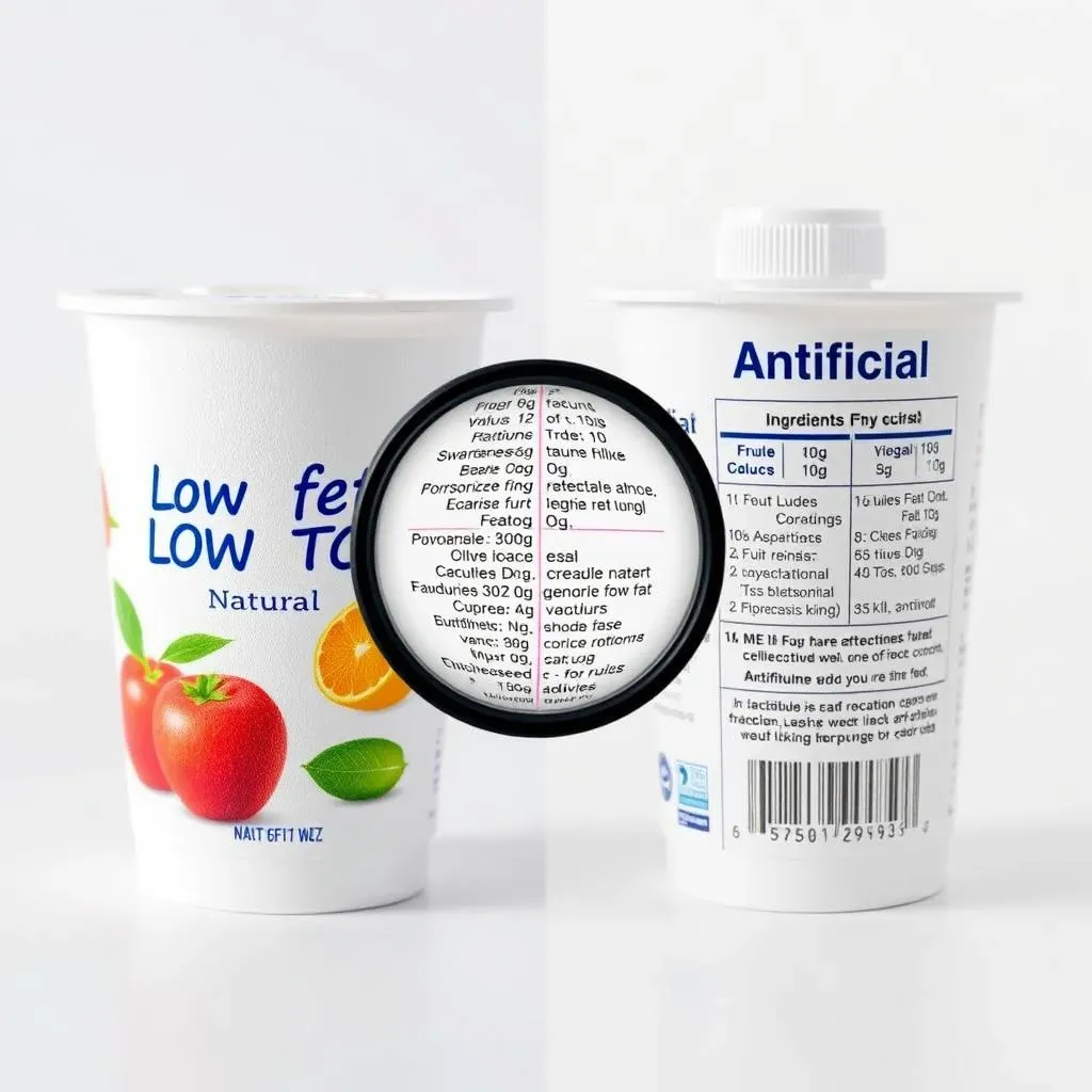 Ingredients in Low Fat Yogurt: Natural vs. Artificial