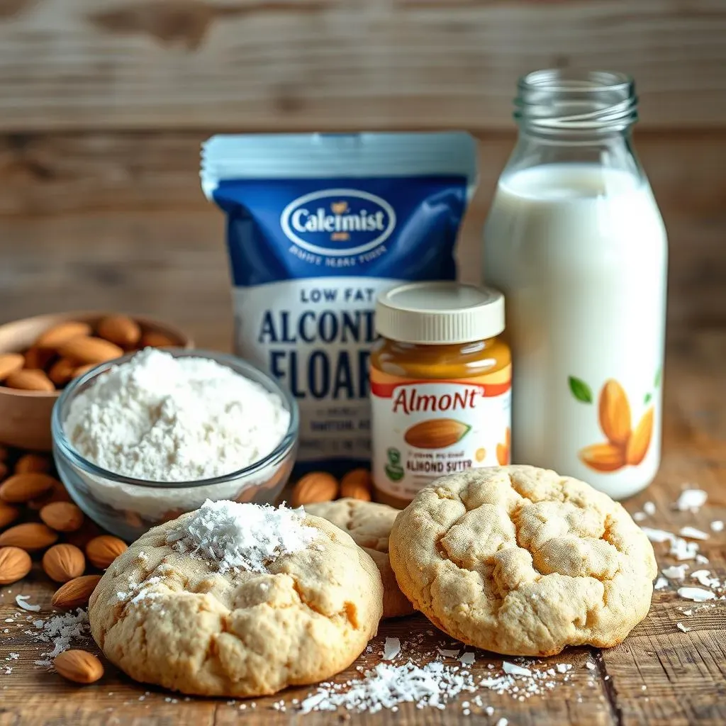 Key Ingredients for Low Fat Almond Cookies