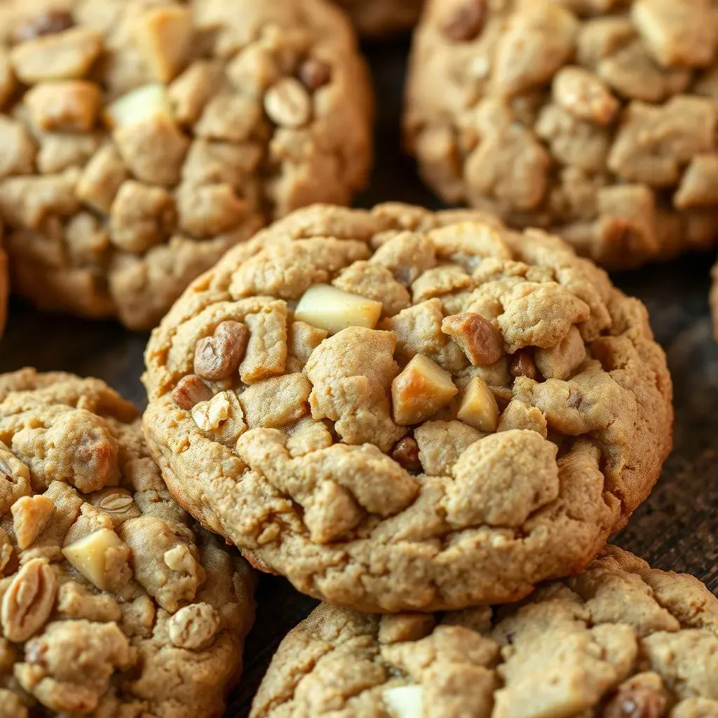 Key to Success: Ingredients and Prep for Low Fat Apple Oatmeal Cookies