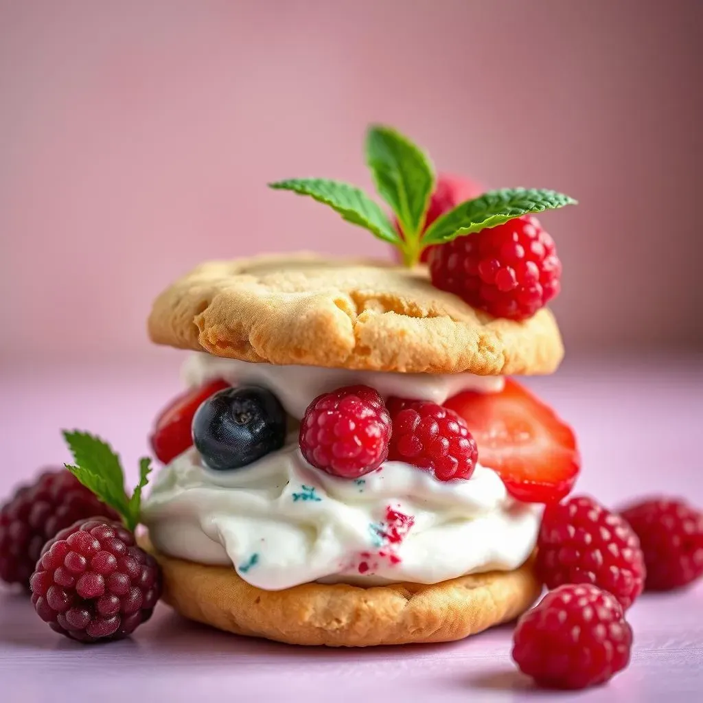 Easy Low Fat Ice Cream Sandwich: A Guilt-Free Treat