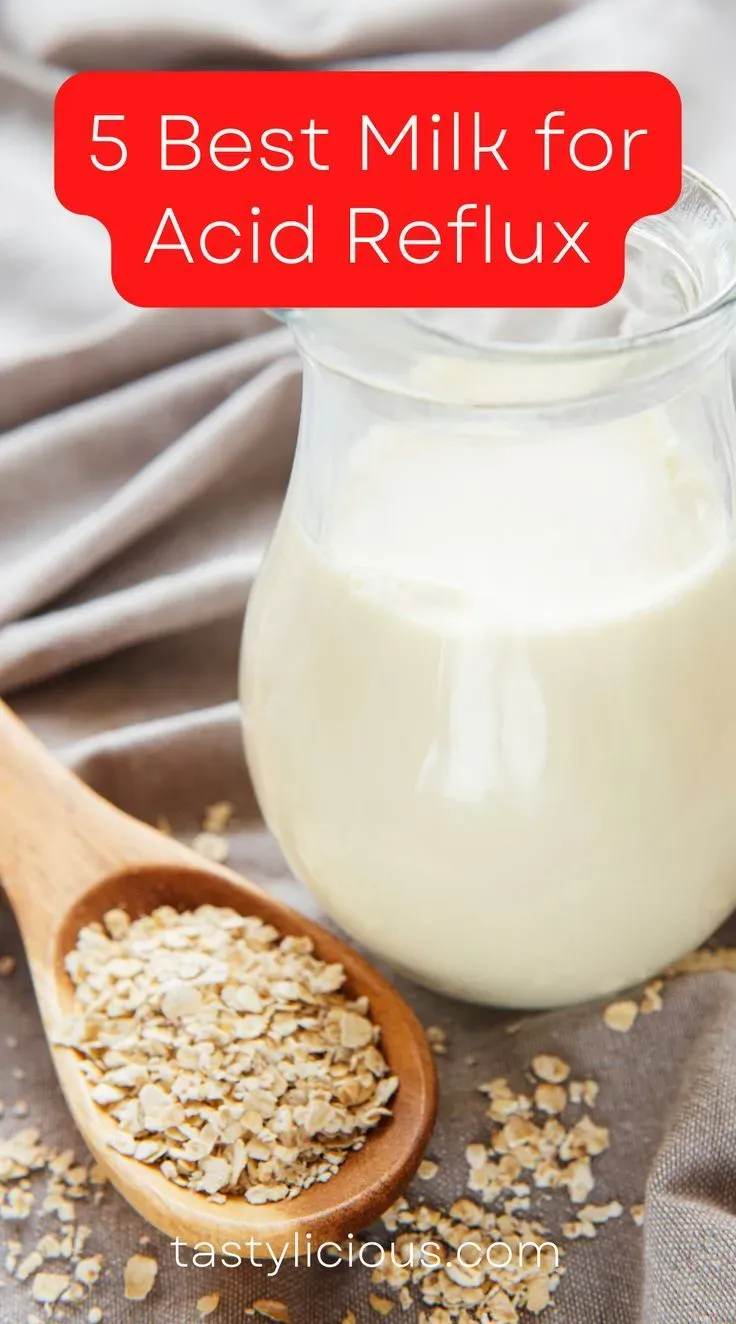 Essential low fat milk for acid reflux relief