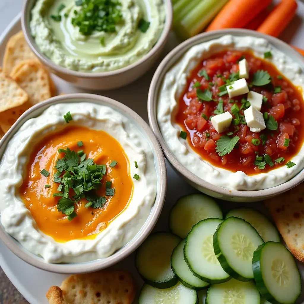 Low Fat Yogurt Dip Recipes: From Classic Ranch to Spicy Fiesta