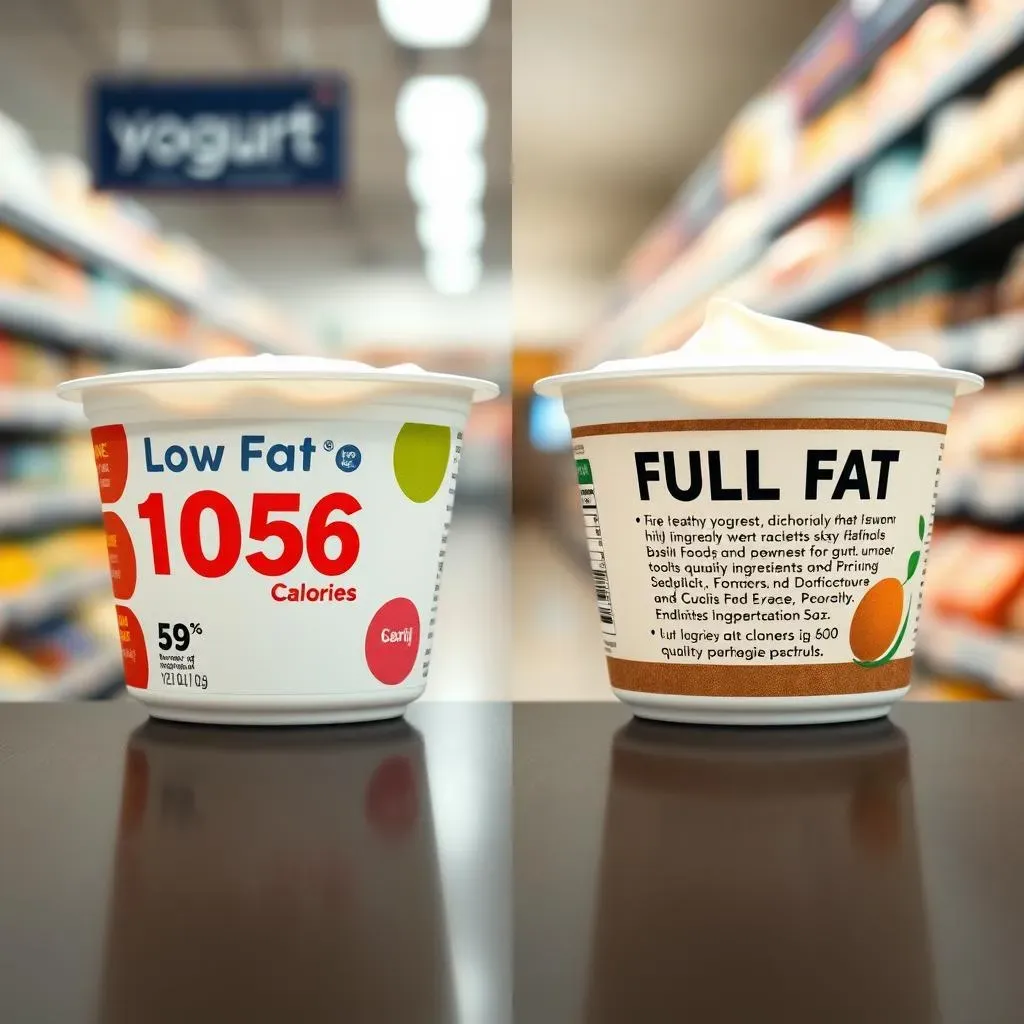 Low Fat Yogurt or Full Fat: Discover the Healthier Choice!