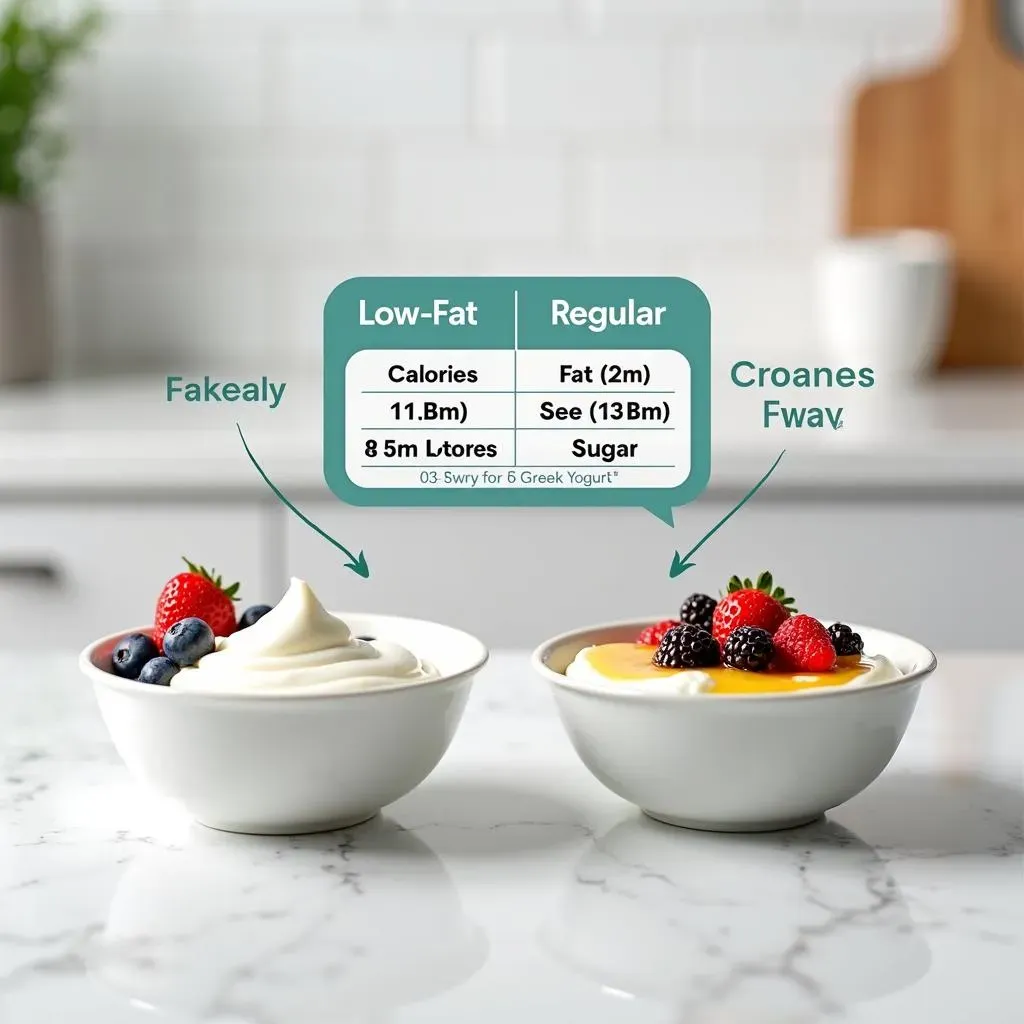 LowFat Greek Yogurt vs. Regular: What's the Real Difference?
