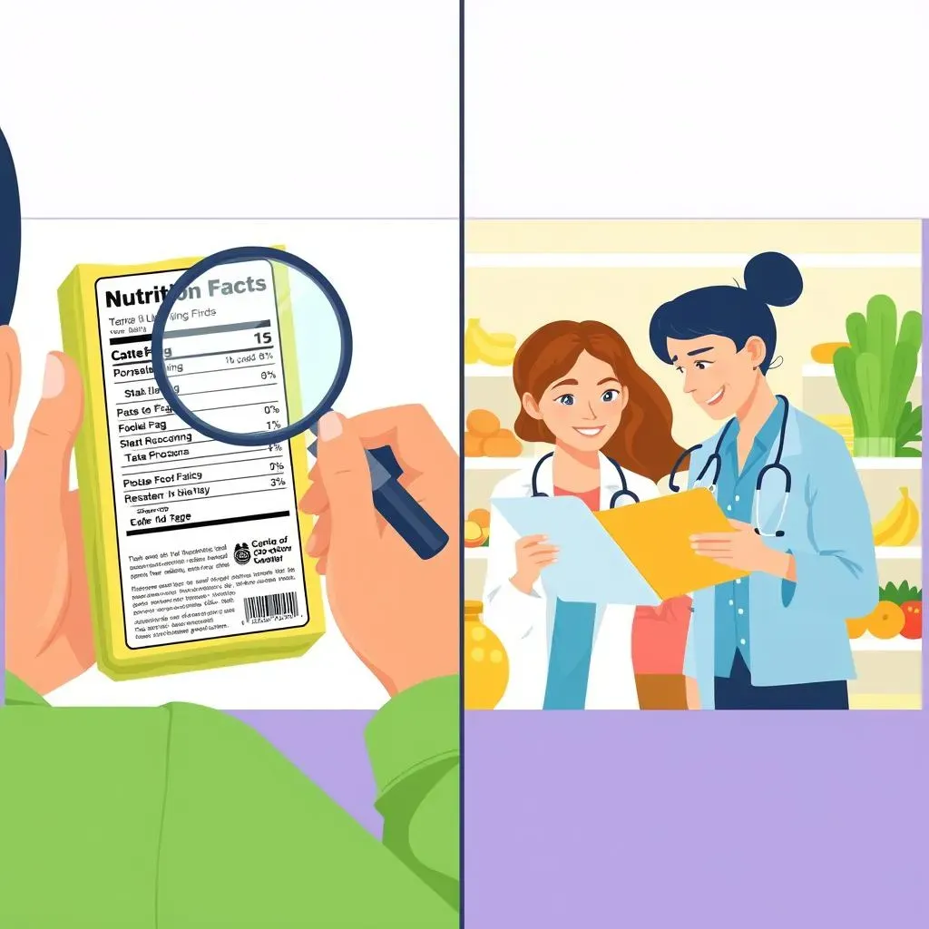Making Informed Choices: Reading Labels and Consulting Professionals