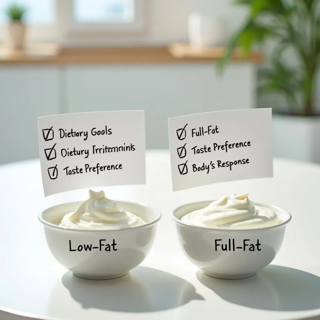 Making the Right Choice: Is LowFat Greek Yogurt Better for Your Individual Needs?