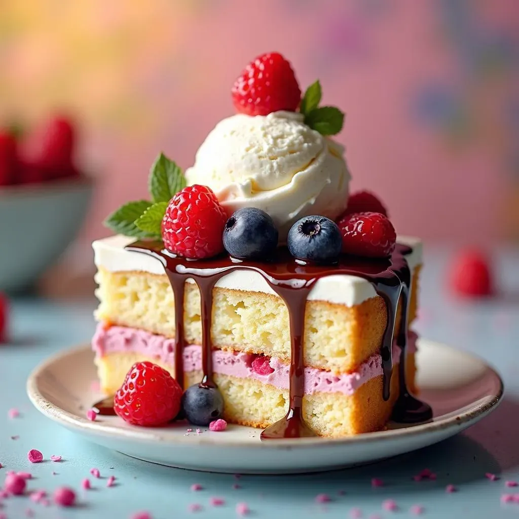 Making Your Own Low Fat Ice Cream Cake: Tips and Tricks