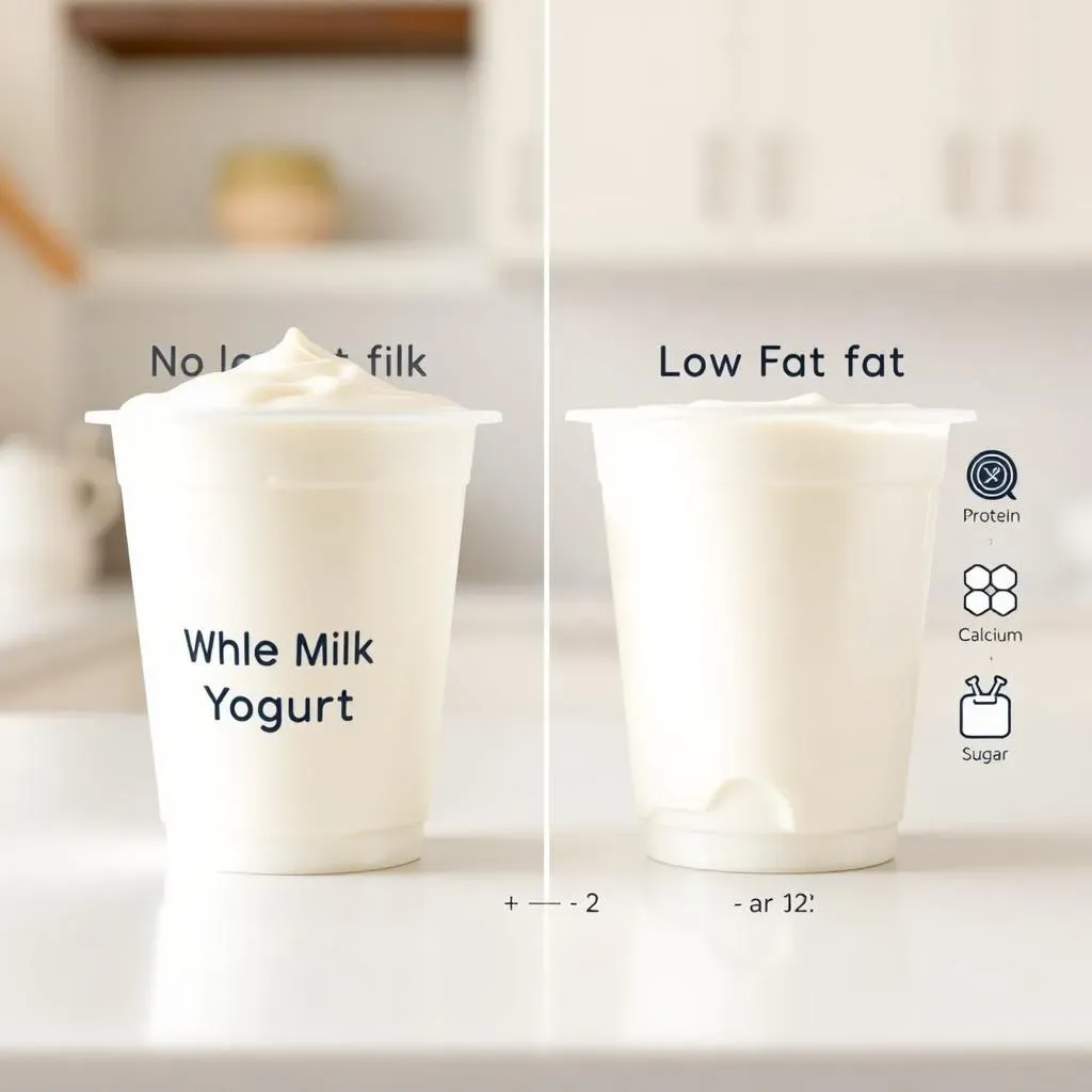 Nutritional Breakdown: Comparing Whole Milk Yogurt and Low Fat Yogurt