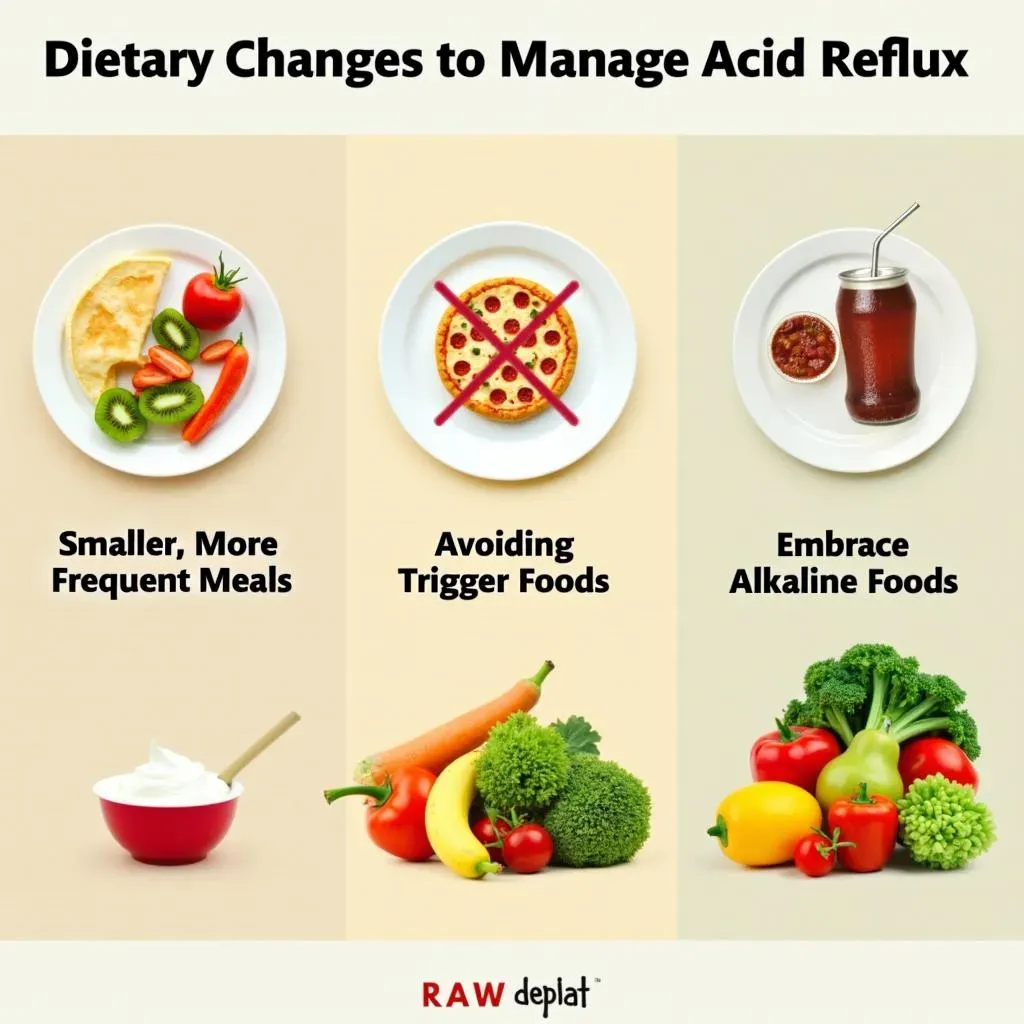 Other Dietary Changes to Manage Acid Reflux with Low Fat Yogurt
