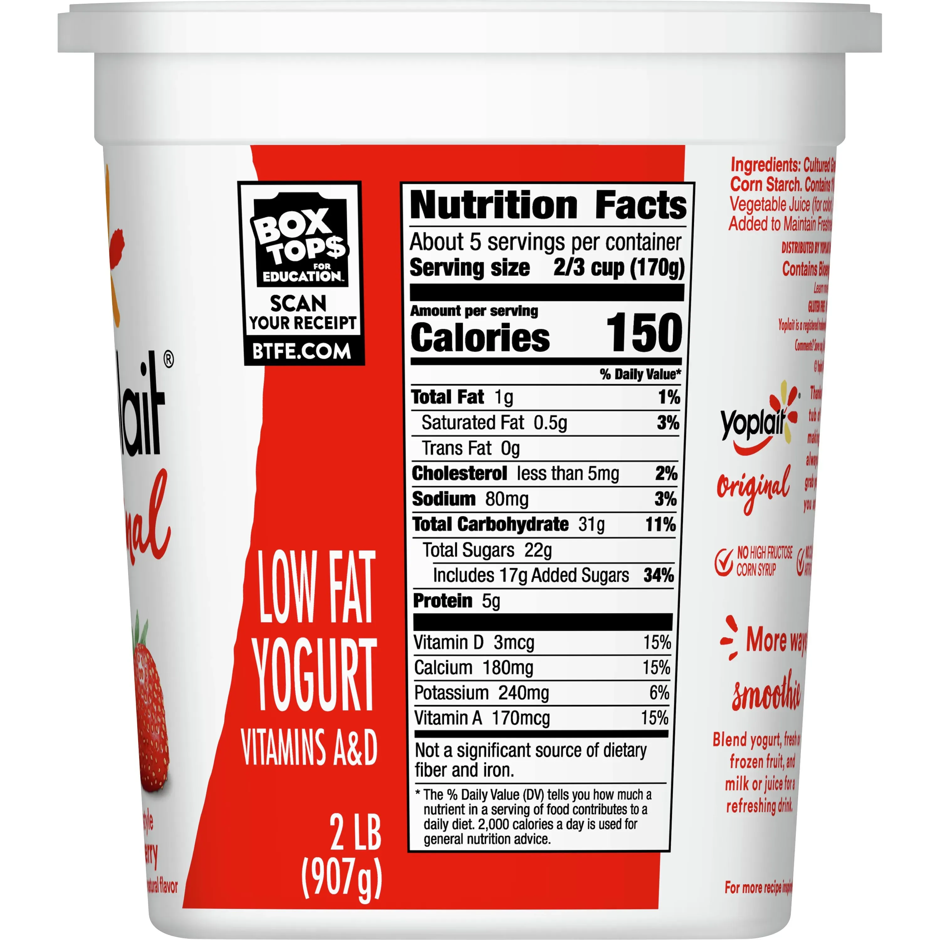 Picking the Right Tub: Using the Low Fat Yogurt Food Label to Choose Wisely