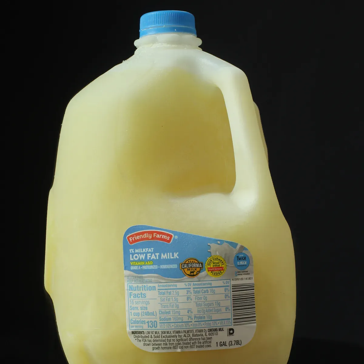 Prepping Your Low Fat Milk for the Freezer
