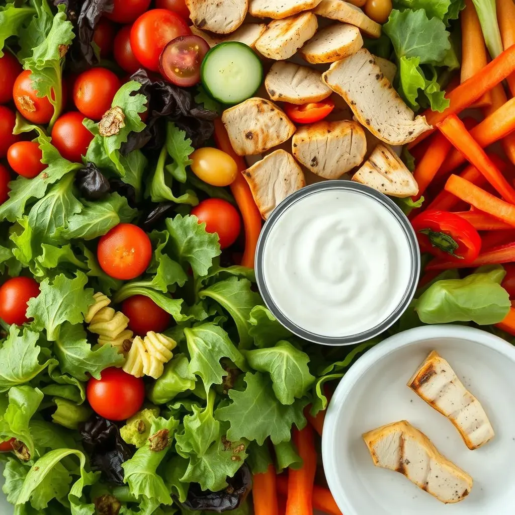 Serving Suggestions: What to Pair with Your Low Fat Yogurt Ranch Dressing
