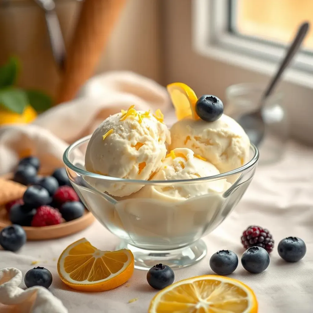 Simple Steps for a Delicious Low Fat Lemon Ice Cream Recipe