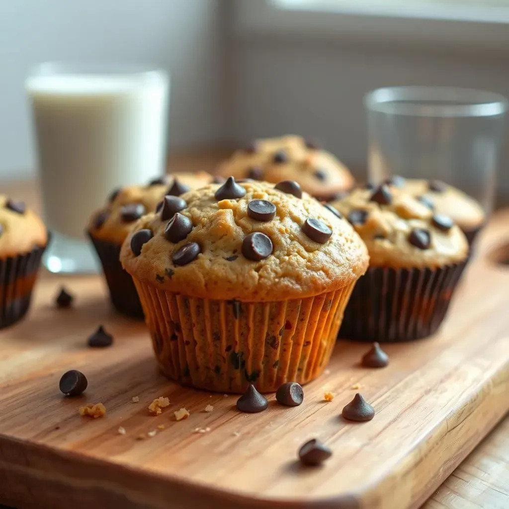 Storing and Serving Your Low Fat Chocolate Chip Muffins