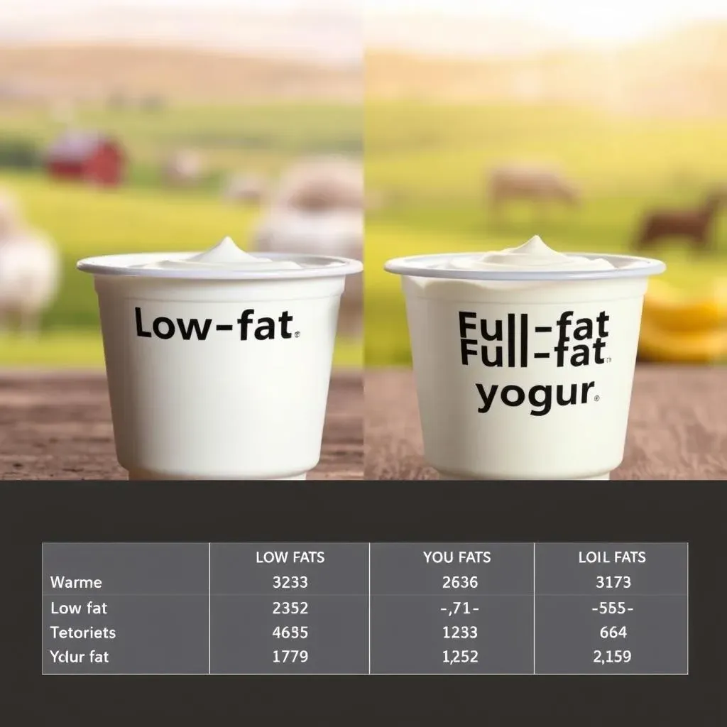 The Great Debate: Low Fat vs. Full Fat Yogurt – What's the Verdict?