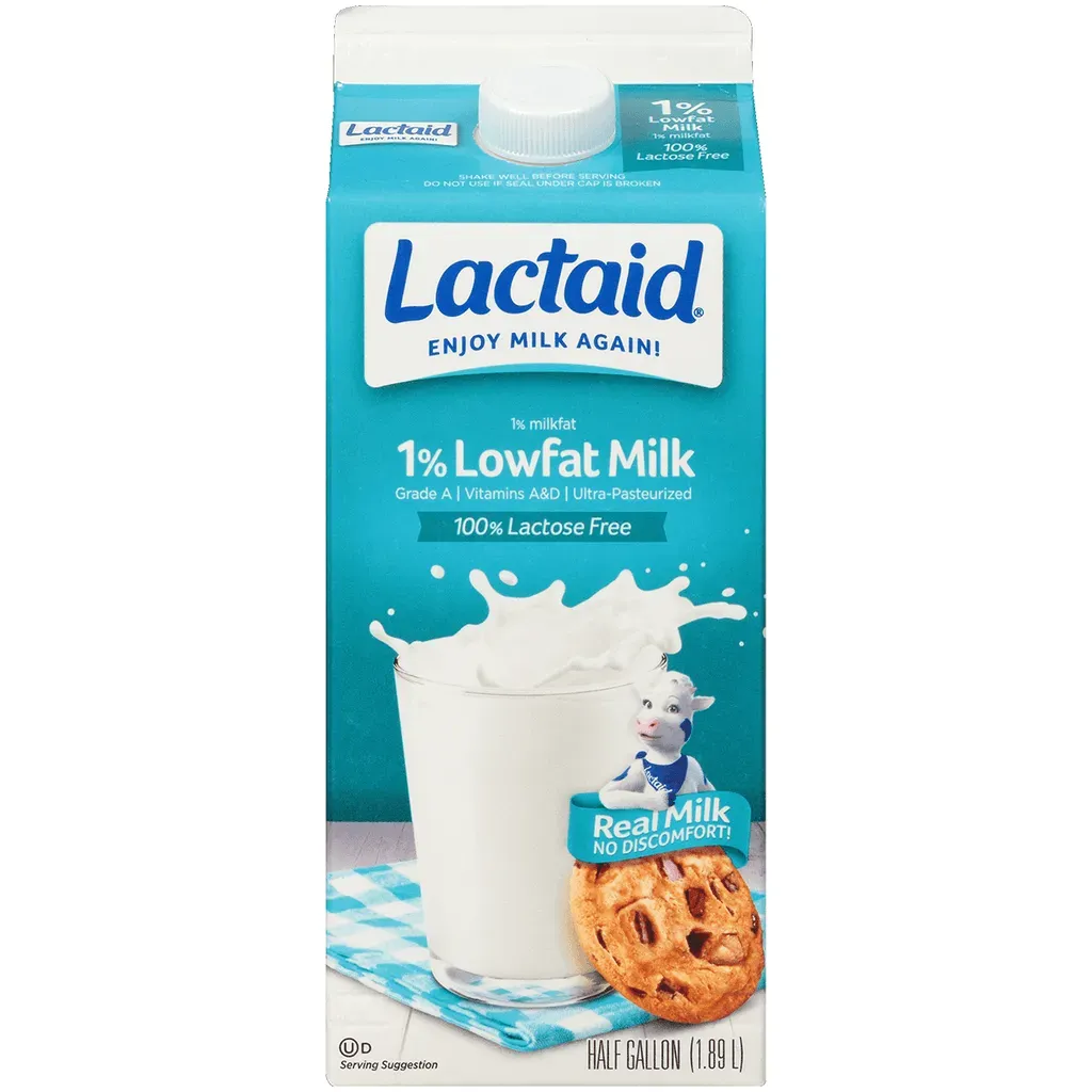 The Low Fat Difference: Nutrition in LACTAID 1% Lowfat Milk