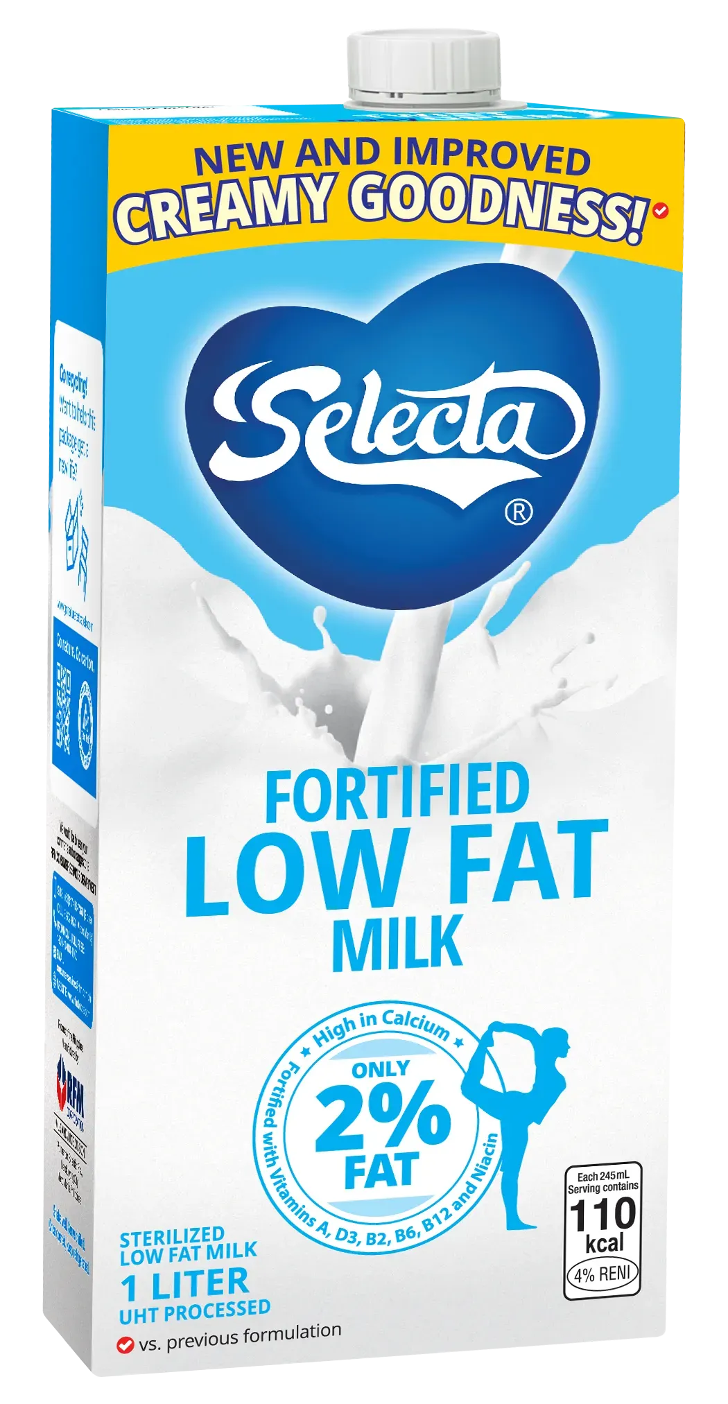 The Lowdown on Fortified Low Fat Milk
