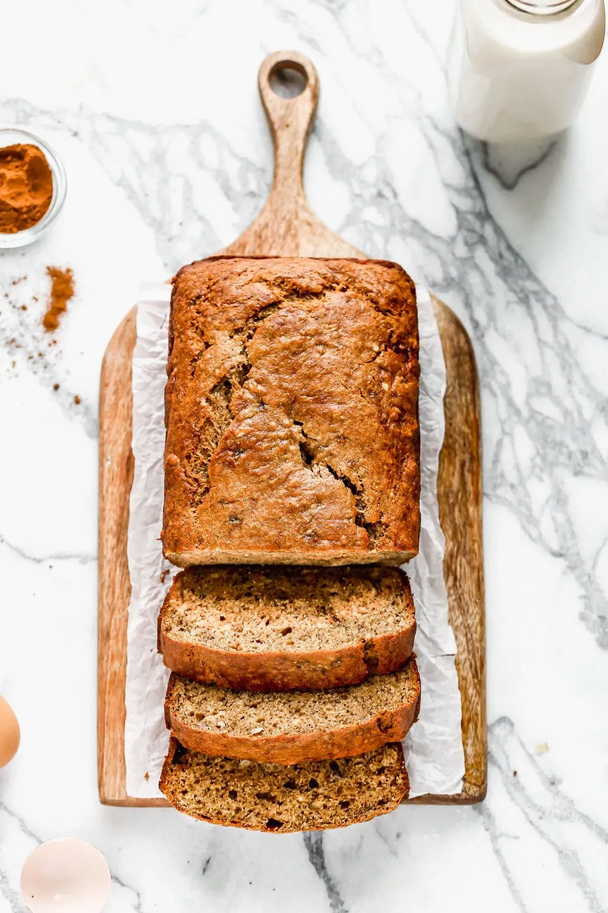 Tips for Perfectly Moist Low Fat Banana Bread with Yogurt