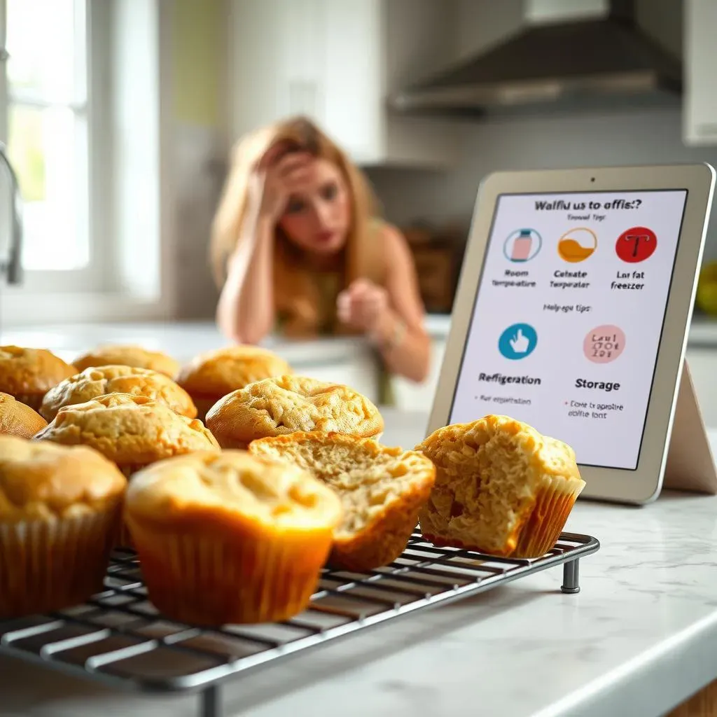 Troubleshooting & Storage for Perfect Low Fat Yogurt Muffins