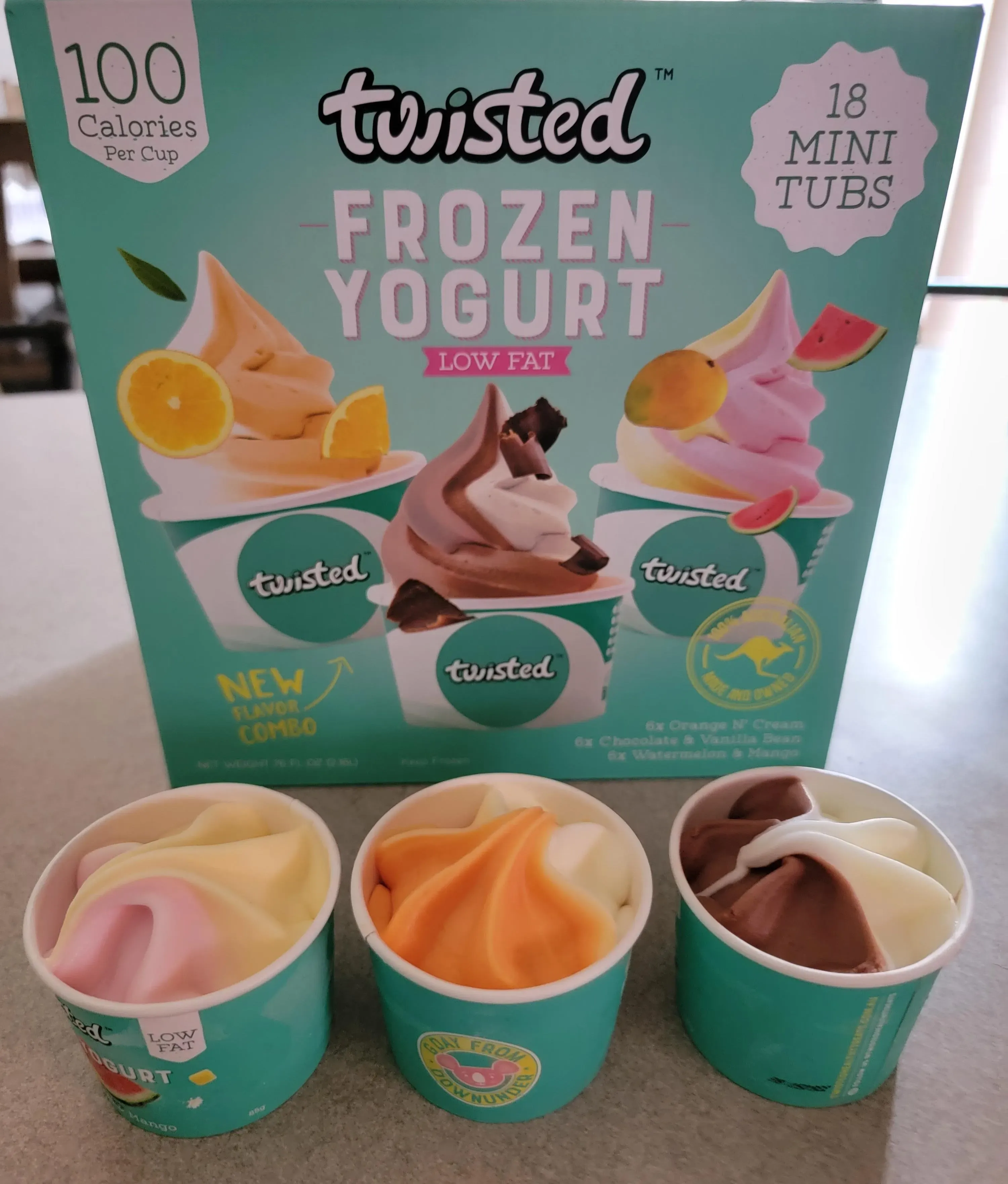 Twisted Healthy Treats Menu: Beyond Just Twisted Low Fat Frozen Yogurt