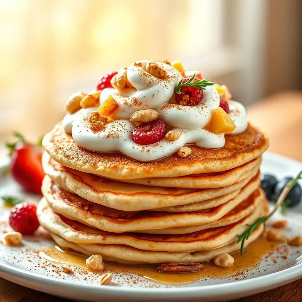 Variations & Toppings: Elevate Your Low Fat Yogurt Pancakes Game