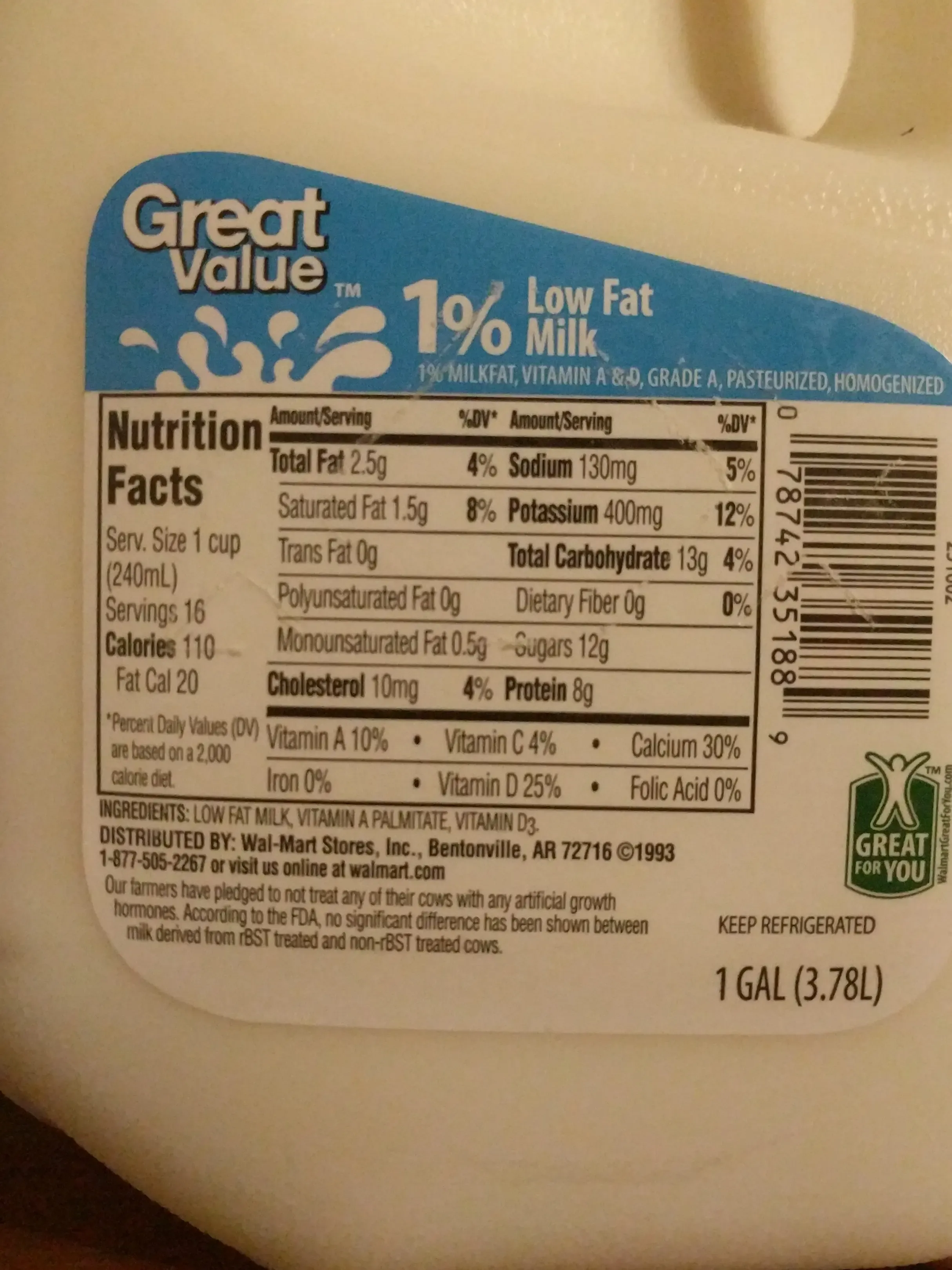 What Exactly is Low Fat Milk?