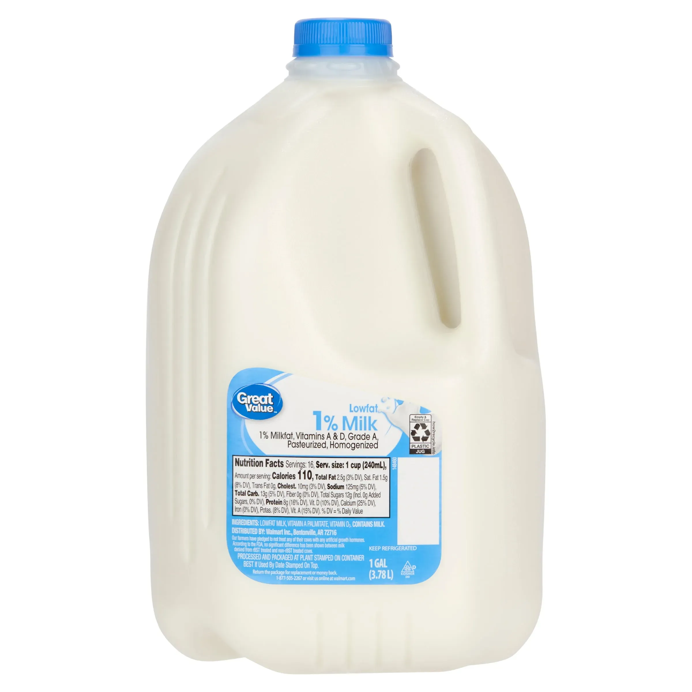 Why Great Value 1% Low Fat Milk is a Kitchen Staple